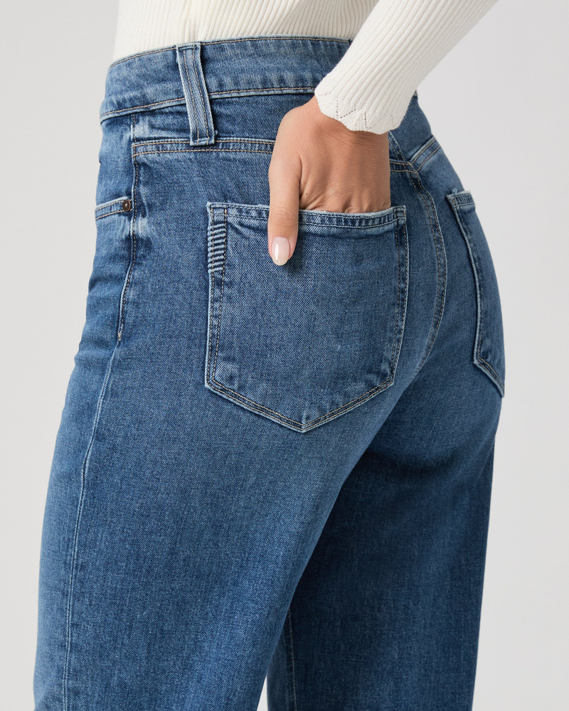 Stevie Ankle Straight Jean 5