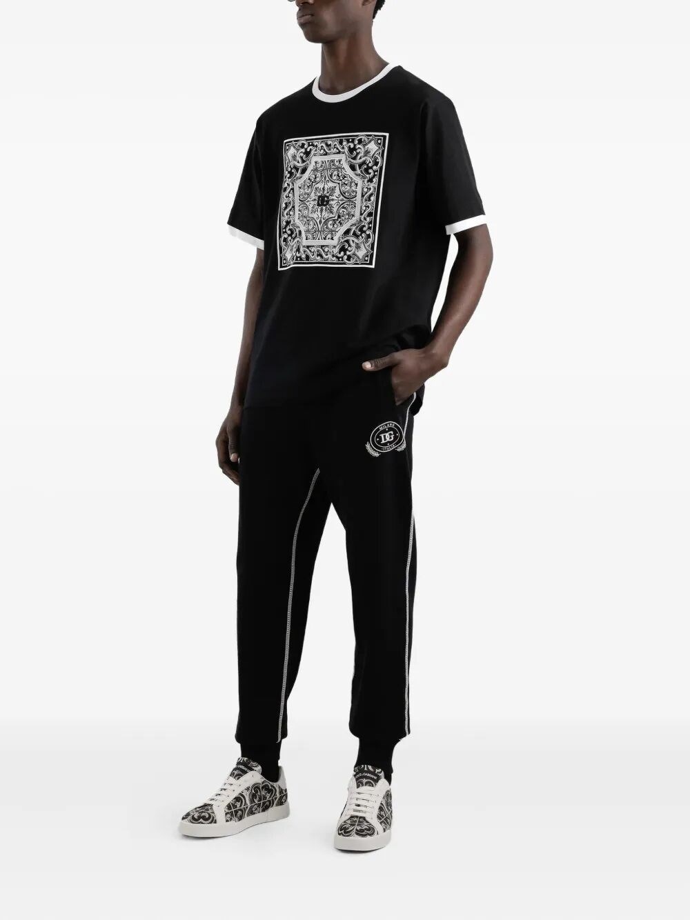 Short Sleeve Crew-Neck T-Shirt - 2