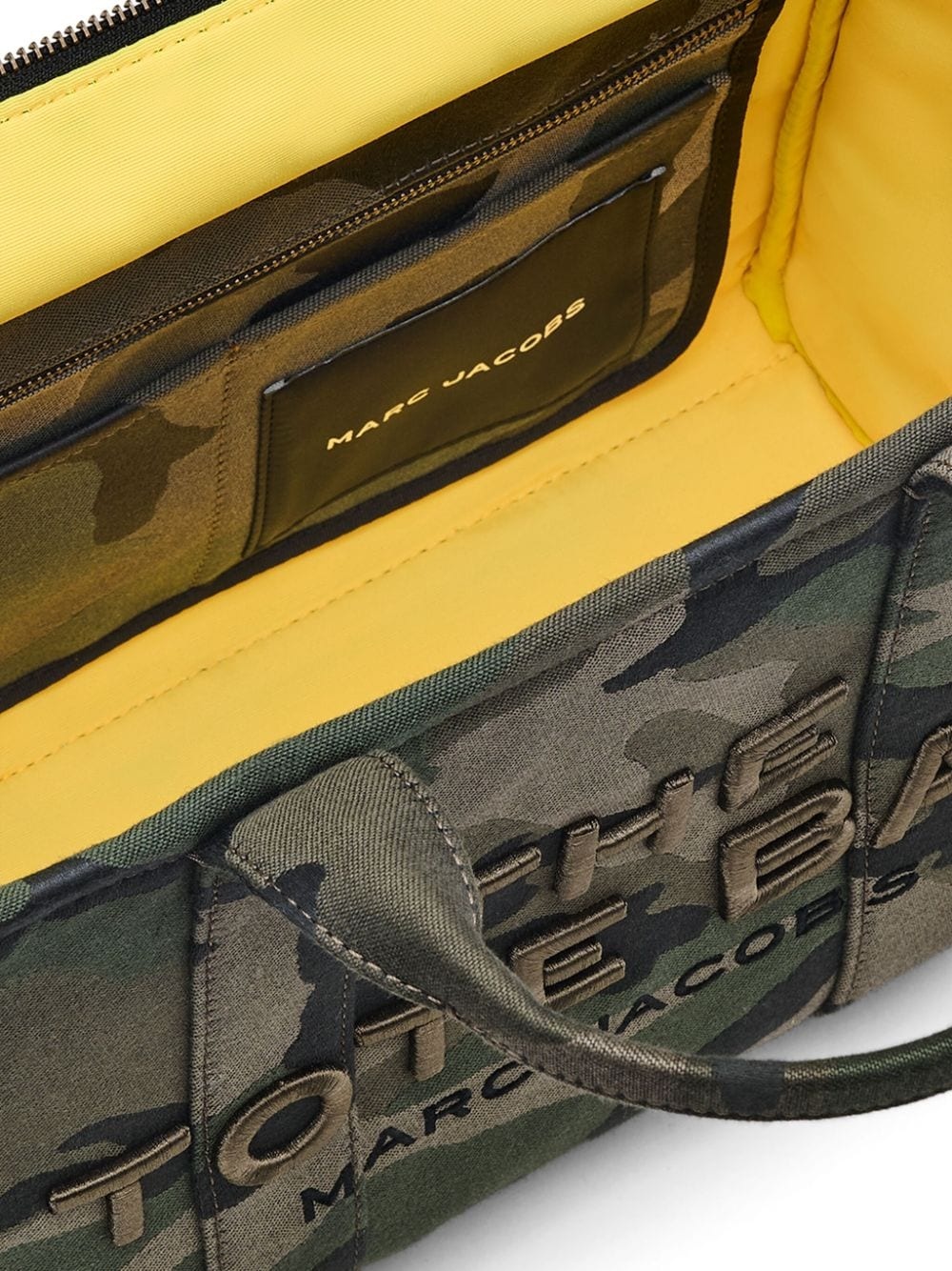 The Medium Camo Jacquard Tote bag - 6