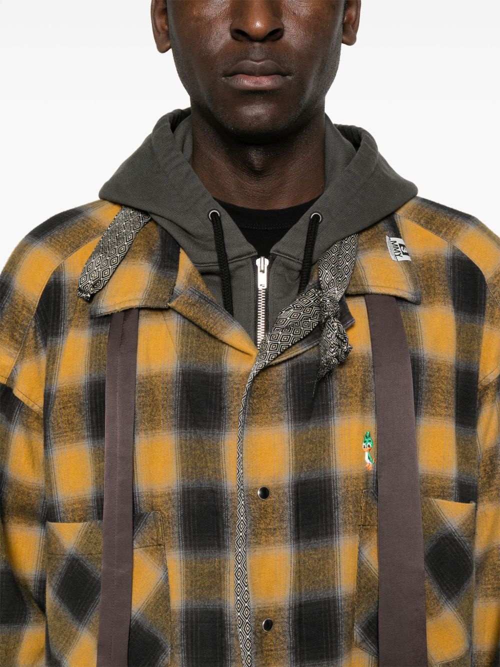 plaid-check shirt - 5