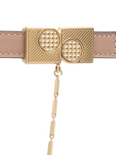 Ports 1961 chain-link leather belt outlook