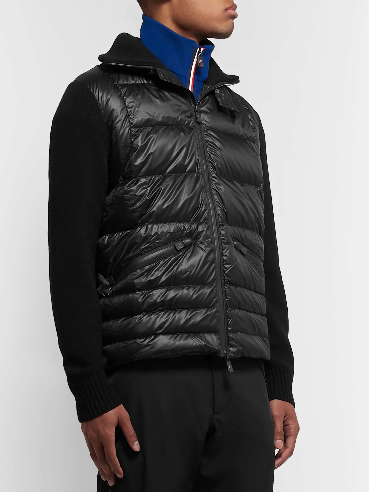 Wool-Blend and Quilted Shell Down Ski Jacket - 3