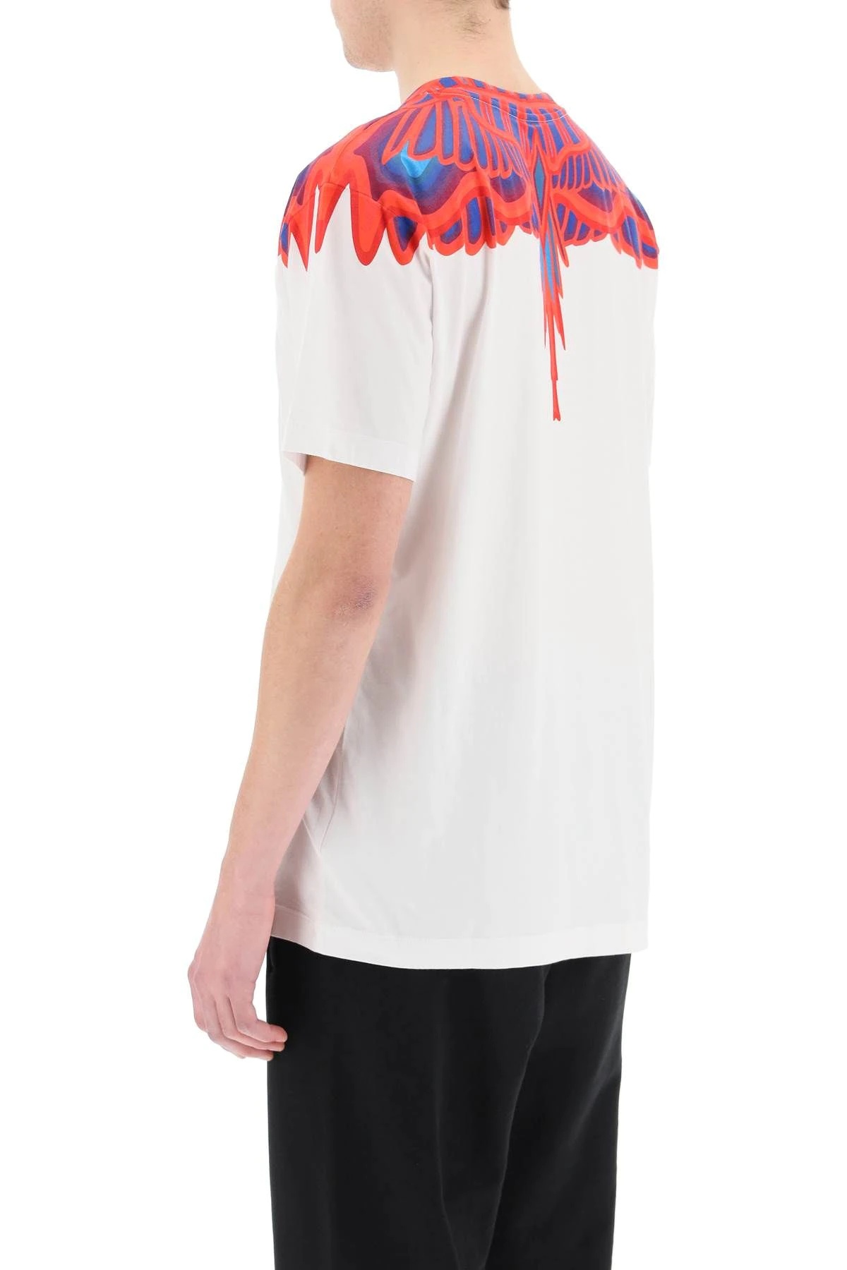 CURVED WINGS PRINT T-SHIRT - 4