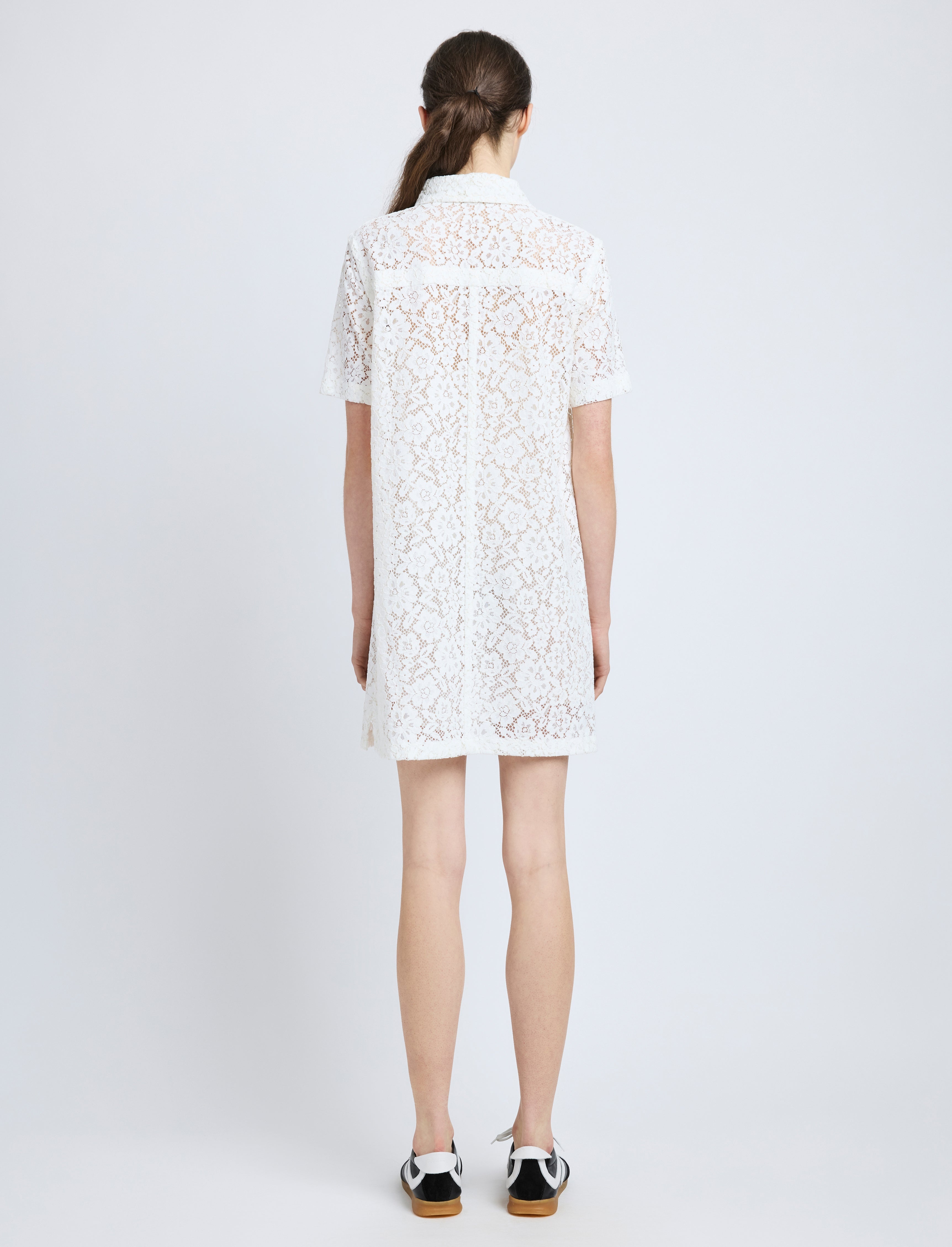 Rainer Dress in Stretch Lace - 4
