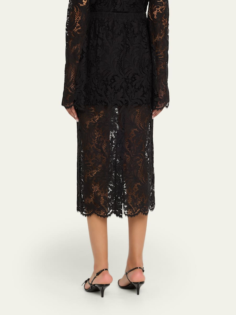 A.L.C. Lydia Lace Midi Skirt outlook