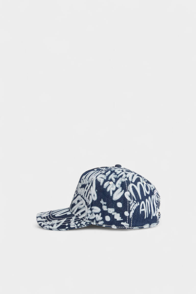 REBEL HIBISCUS BASEBALL CAP 3