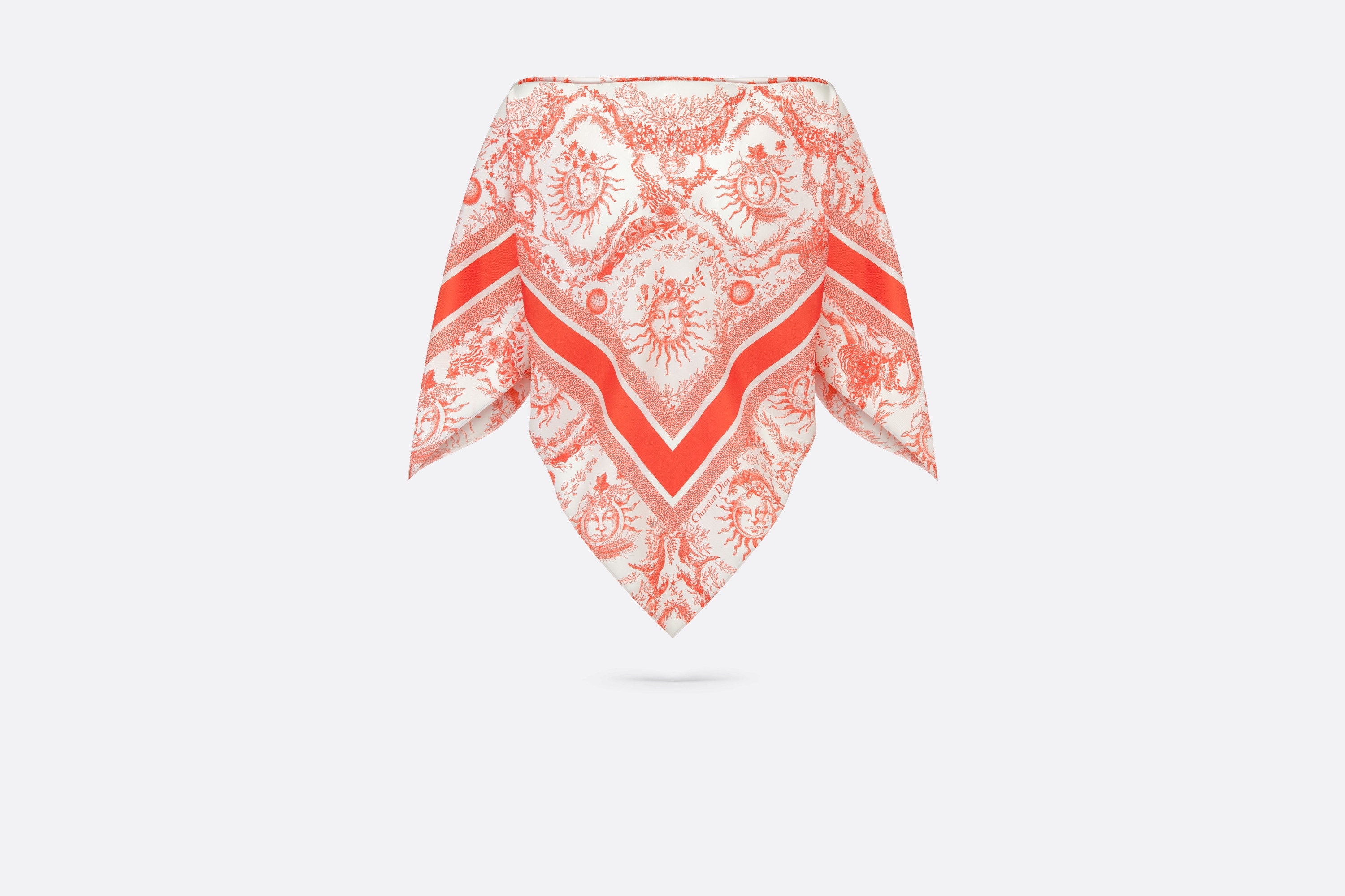 Dioriviera Toile de Jouy Soleil Dior Silk Top - 1