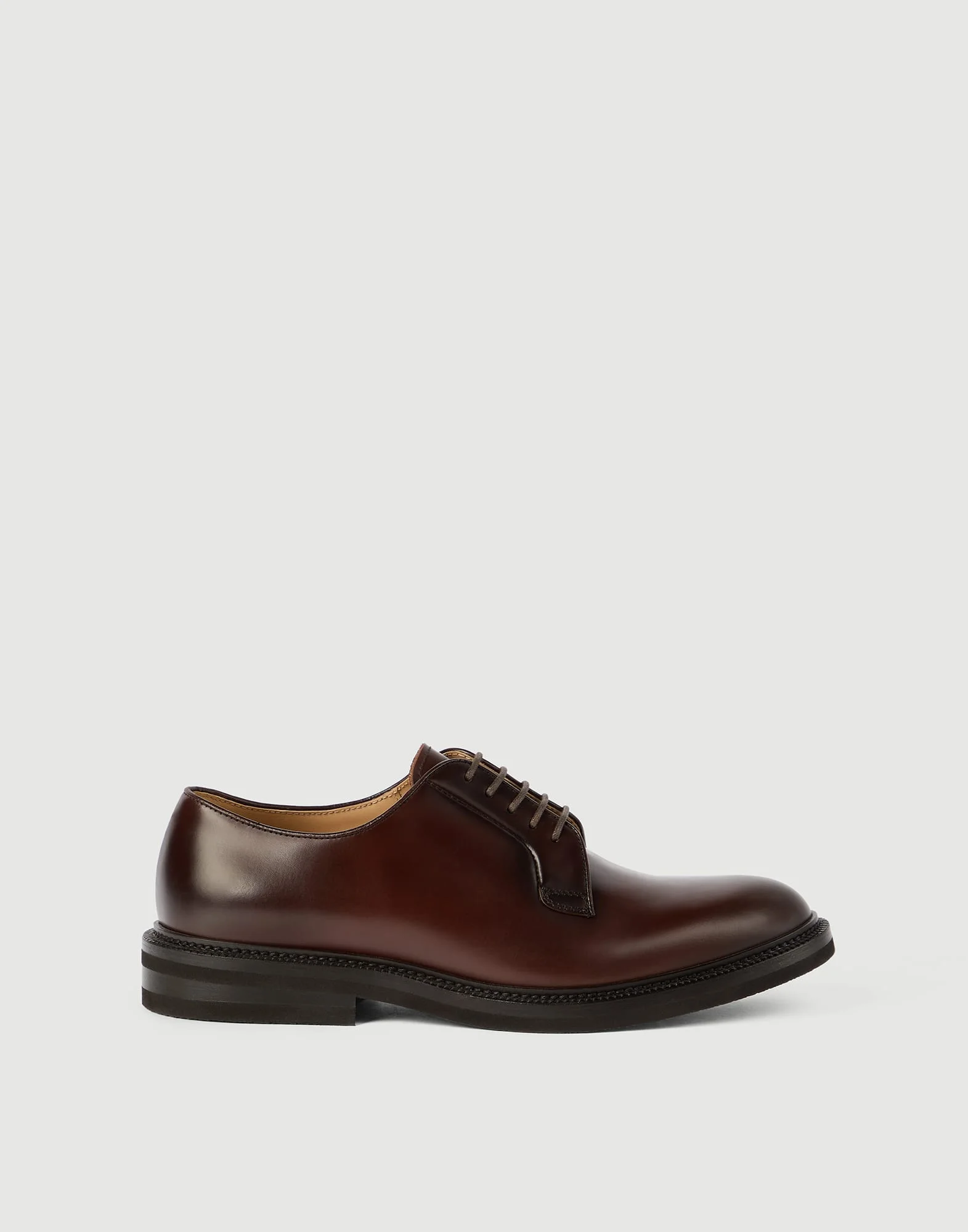 Aged calfskin Derbys - 1