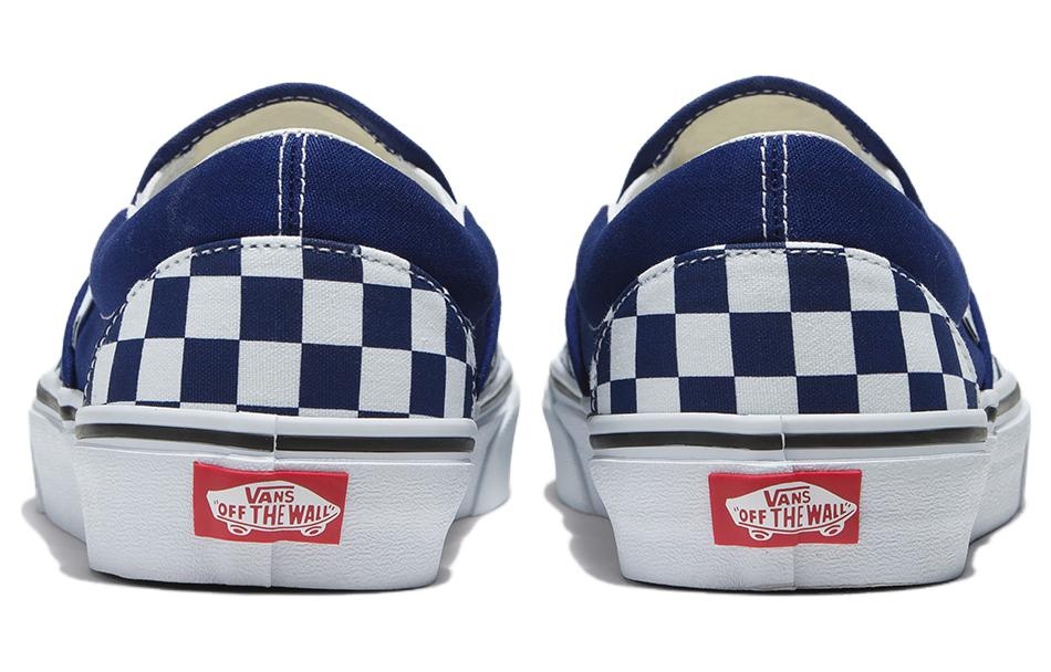 Vans Classic Slip-On 'Checkerboard - Beacon Blue' VN000BVZBYM - 3