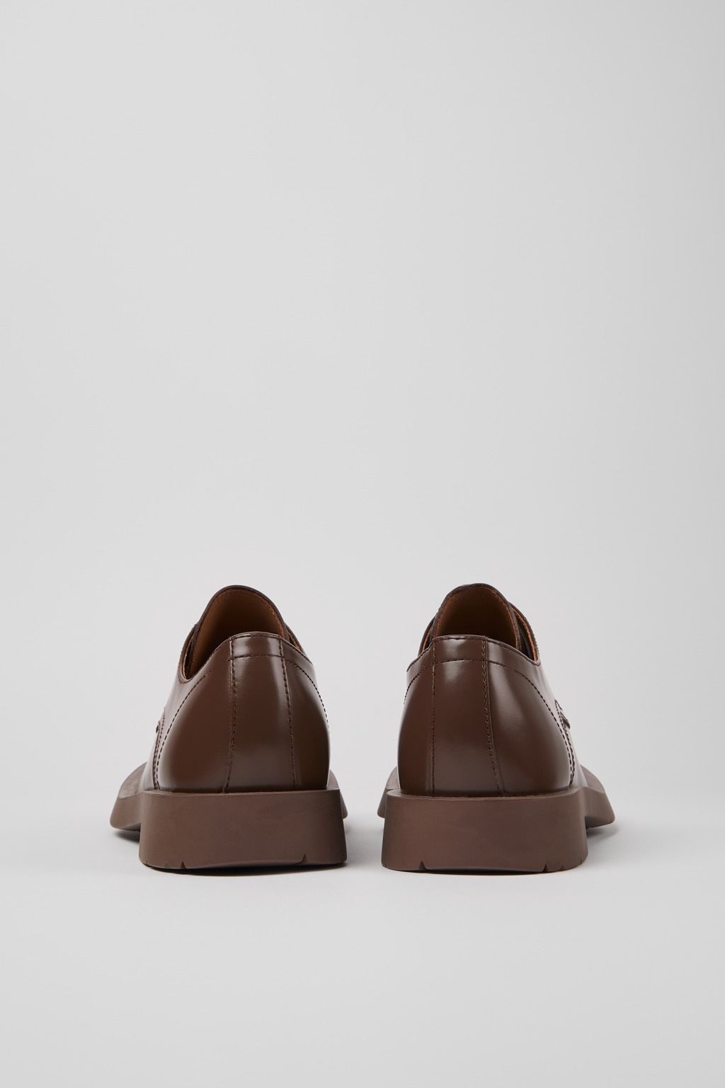 Brown Leather Shoes - 3