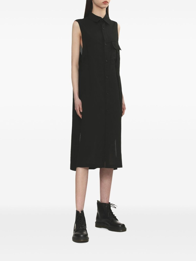 Y's cotton midi dress outlook