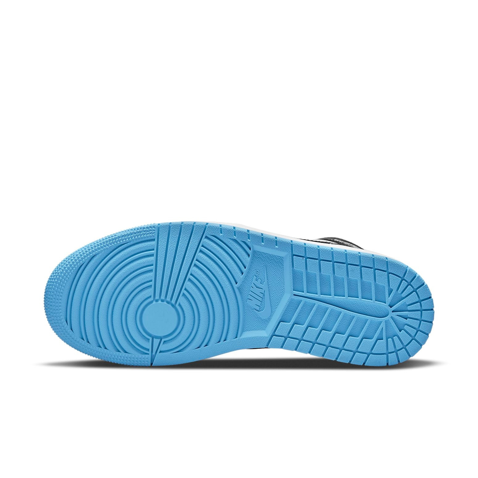 (WMNS) Air Jordan 1 Mid 'University Blue Black White' BQ6472-102 - 6