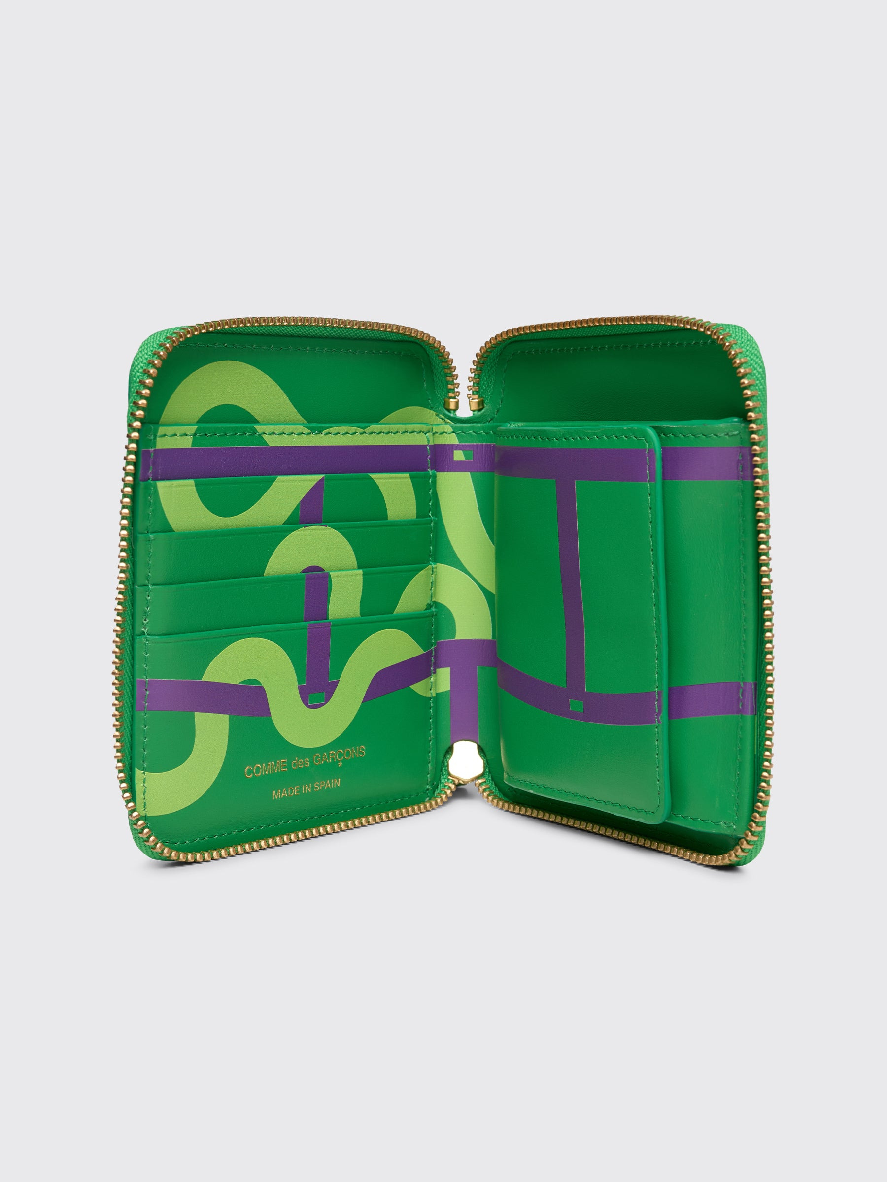 COMME DES GARÇONS WALLET SA2100 RUBY EYES GREEN - 3