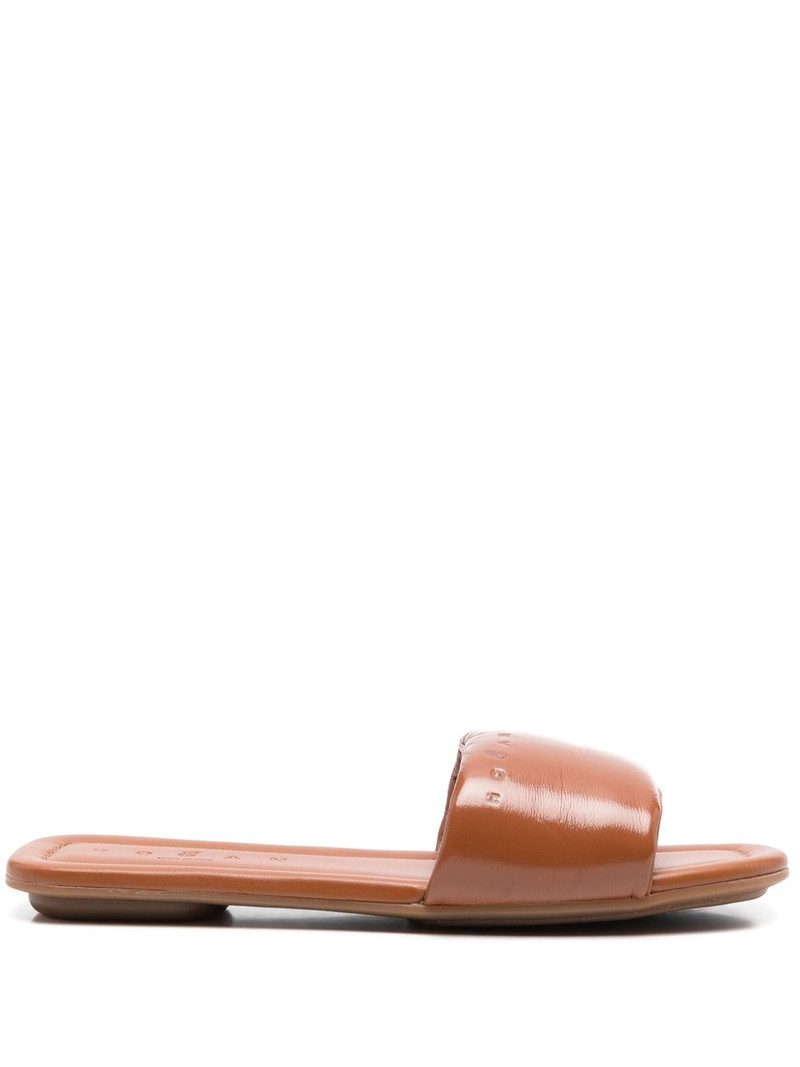 leather slides 1