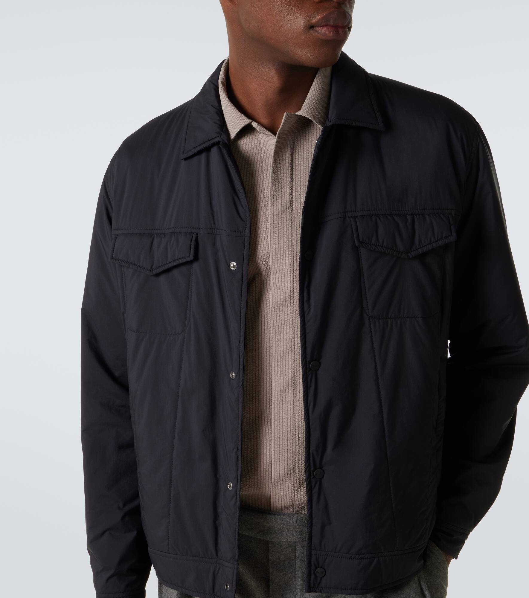 Padded technical jacket - 5