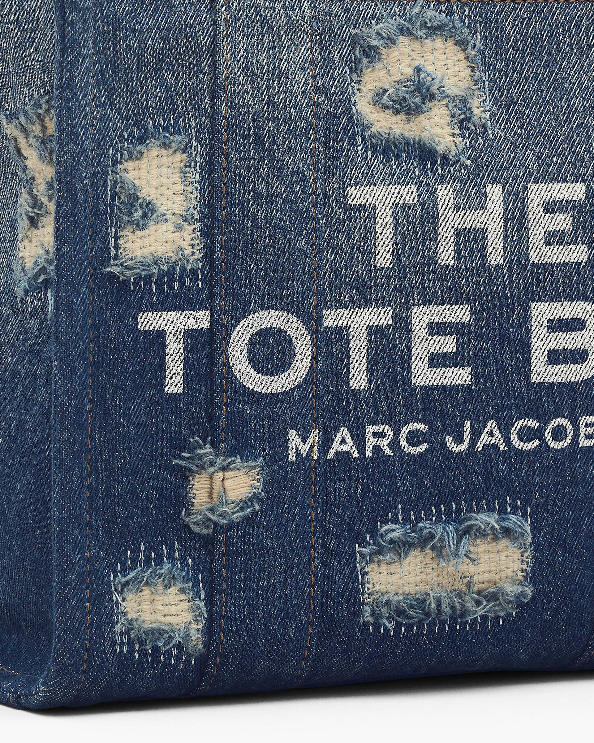 THE RIP AND REPAIR DENIM SMALL TOTE BAG - 3
