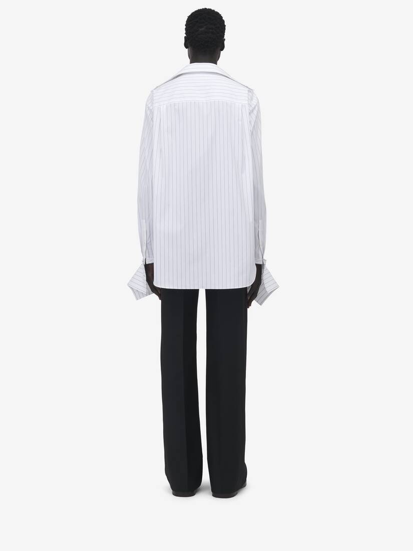Wide Stripe Shirt - 4