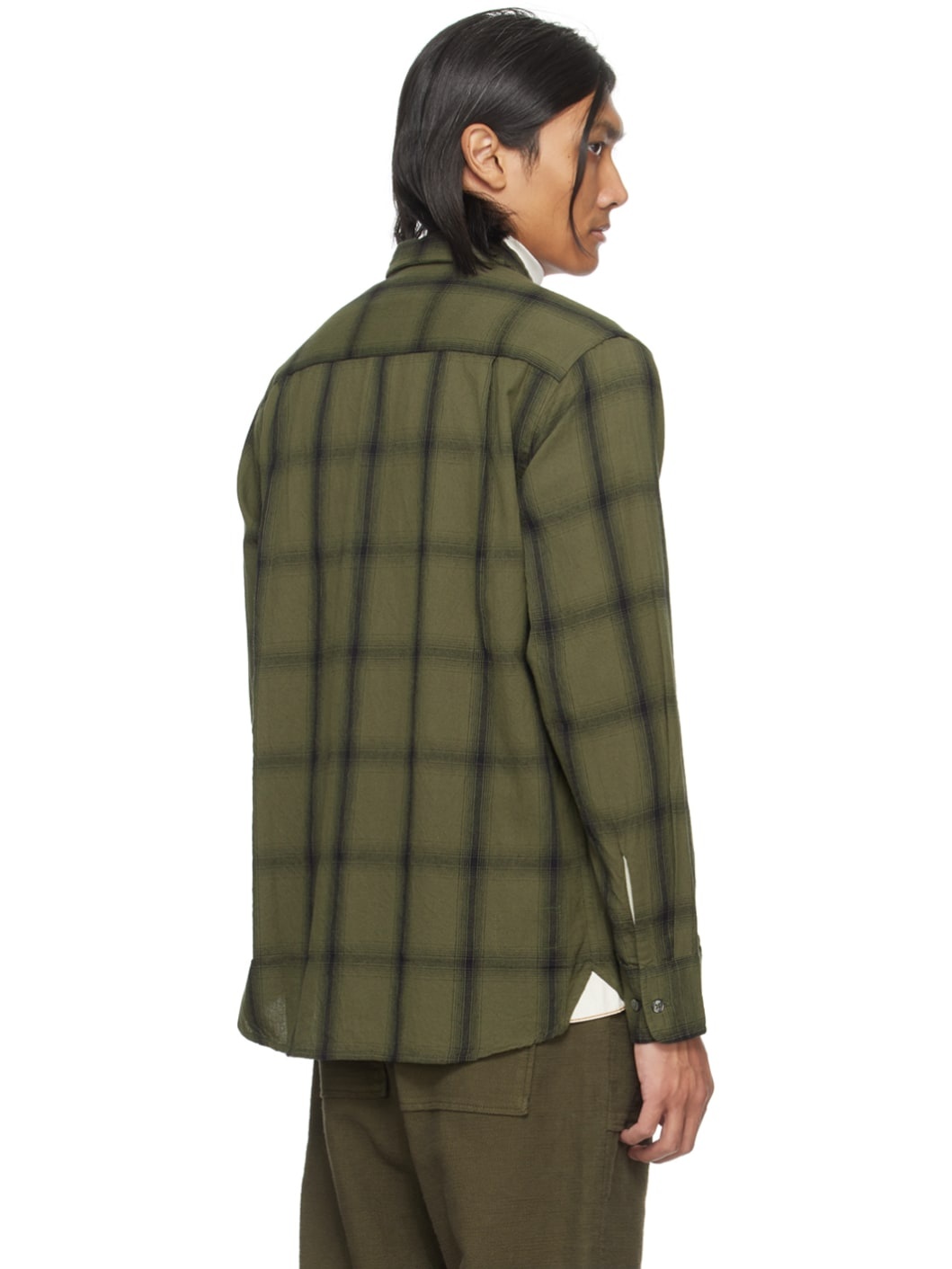 Khaki Square Pocket Shirt - 3