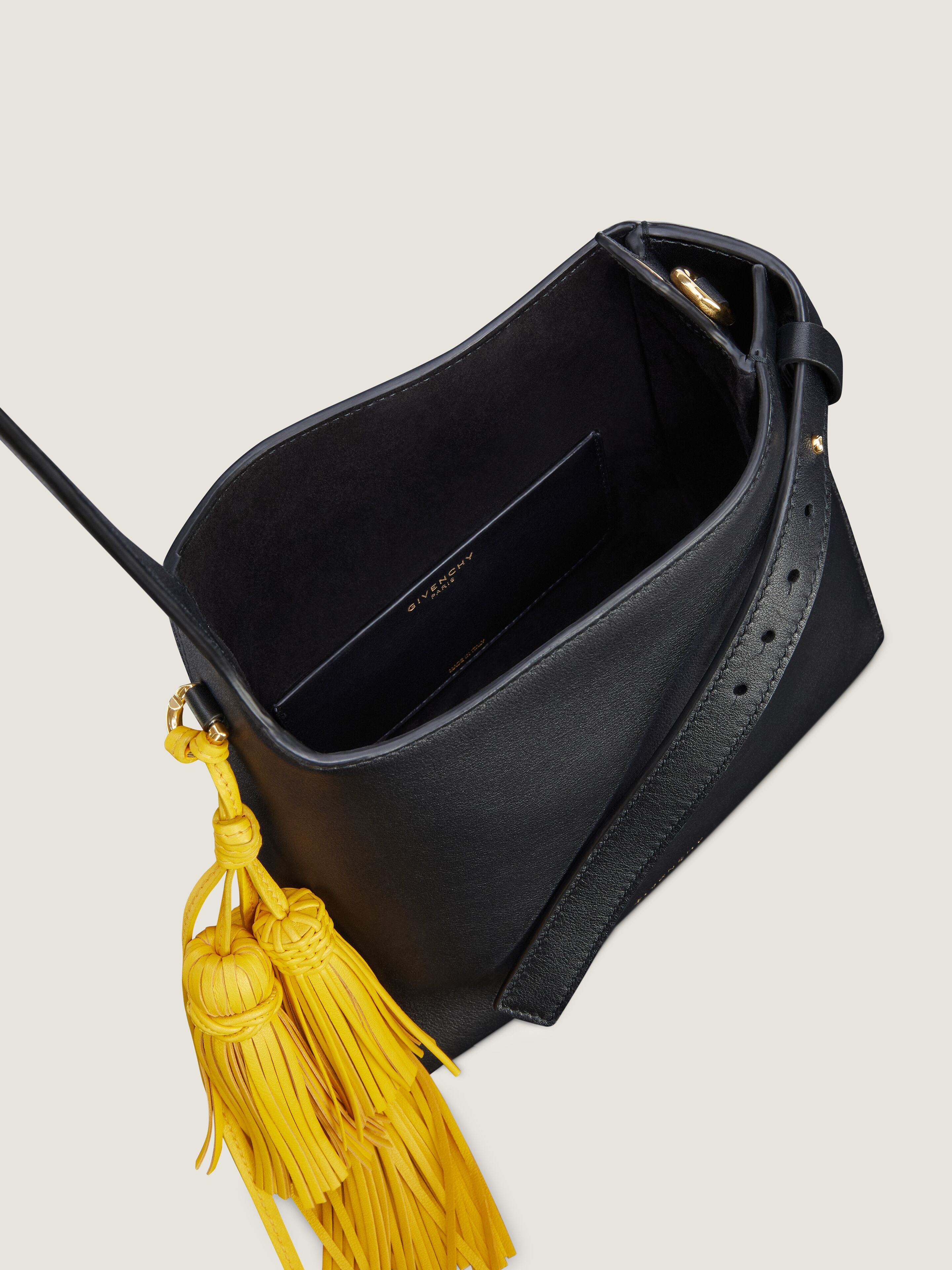 MINI BELTED HOBO BAG IN LEATHER - 6