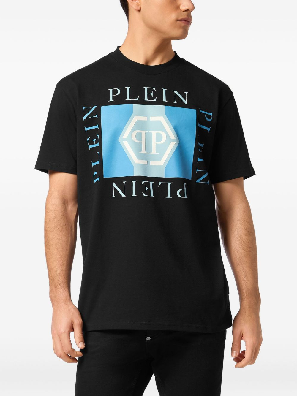 logo-print T-shirt - 2