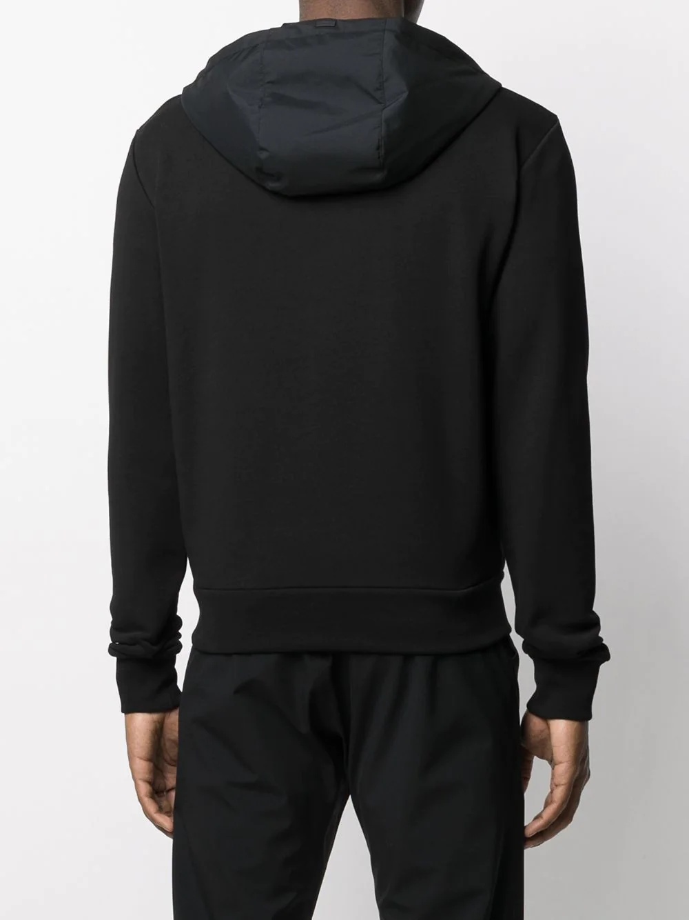 cotton zip-up hoodie - 4