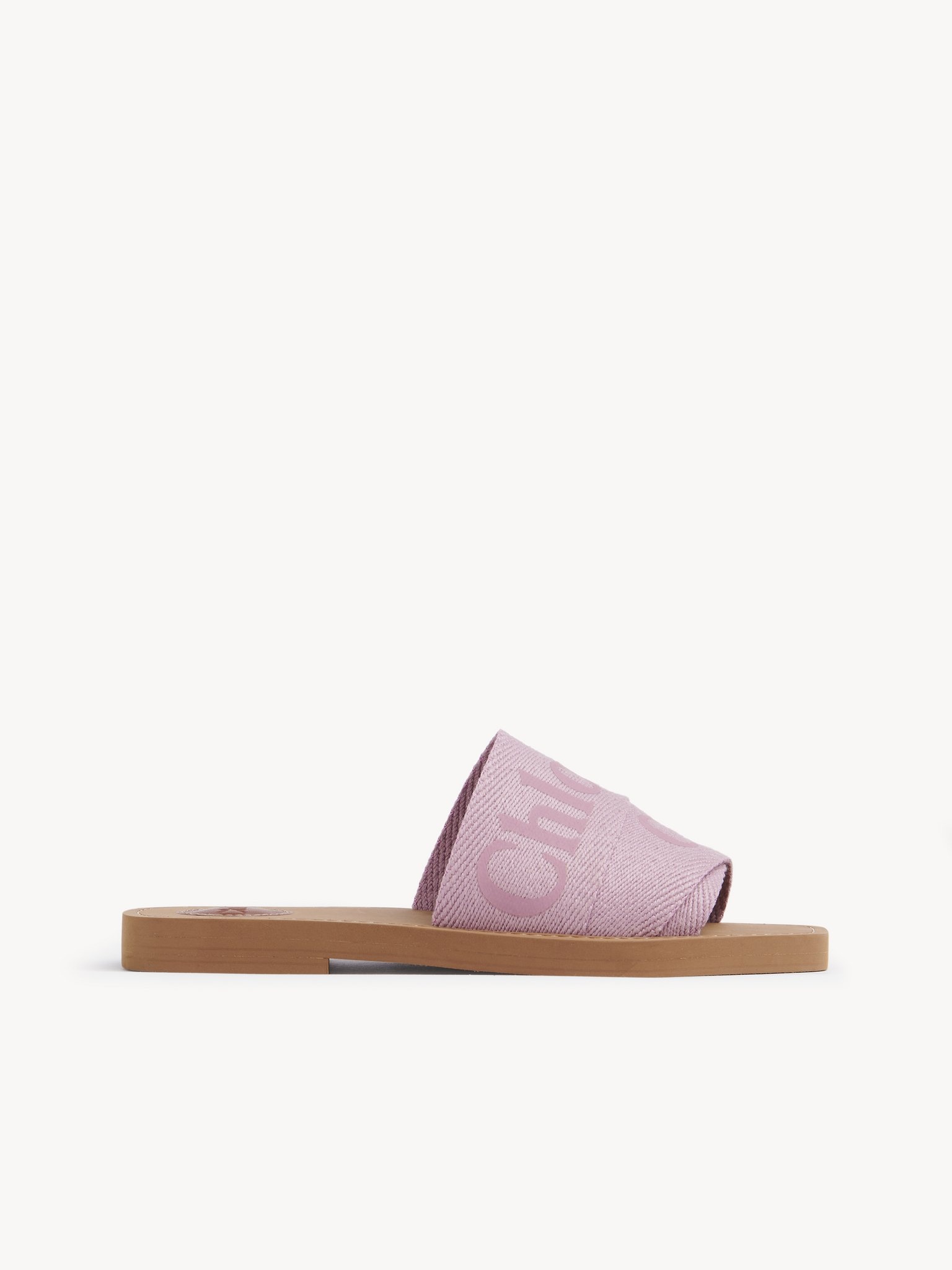 Chloe Woody Flat Mules