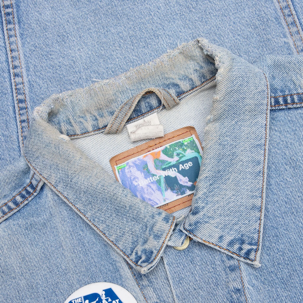CAMPAIGN DENIM JACKET - INDIGO - 3