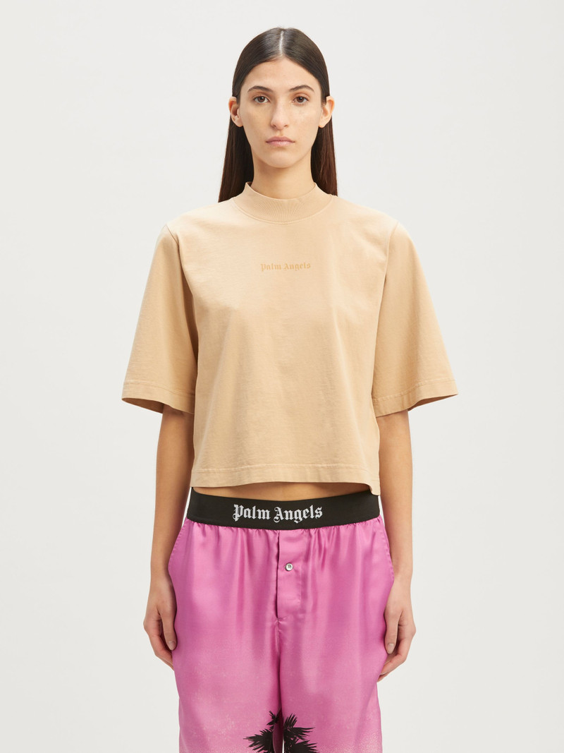 Reversed Logo Cropped T-Shirt 3