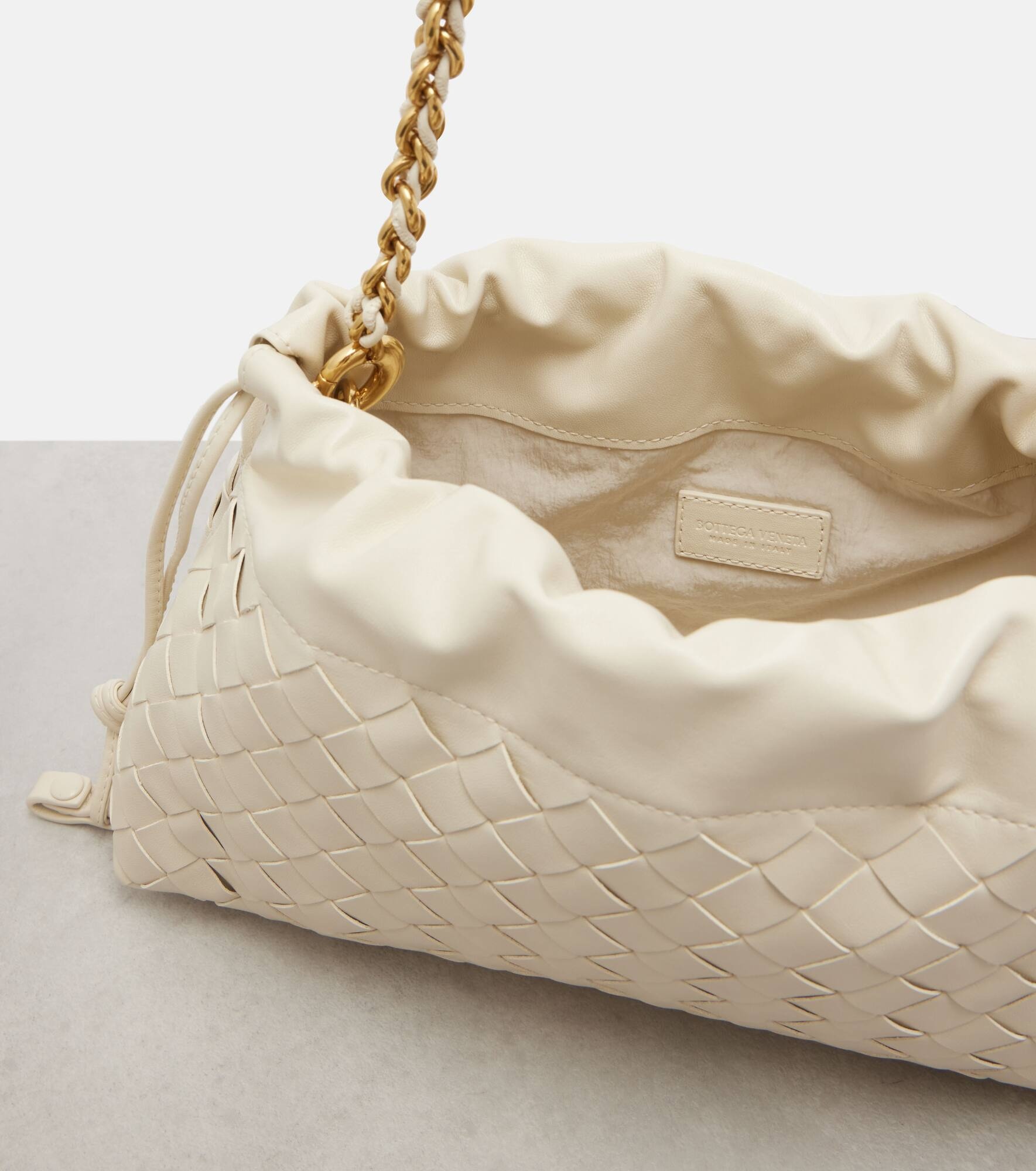 Soirée Medium leather shoulder bag - 3