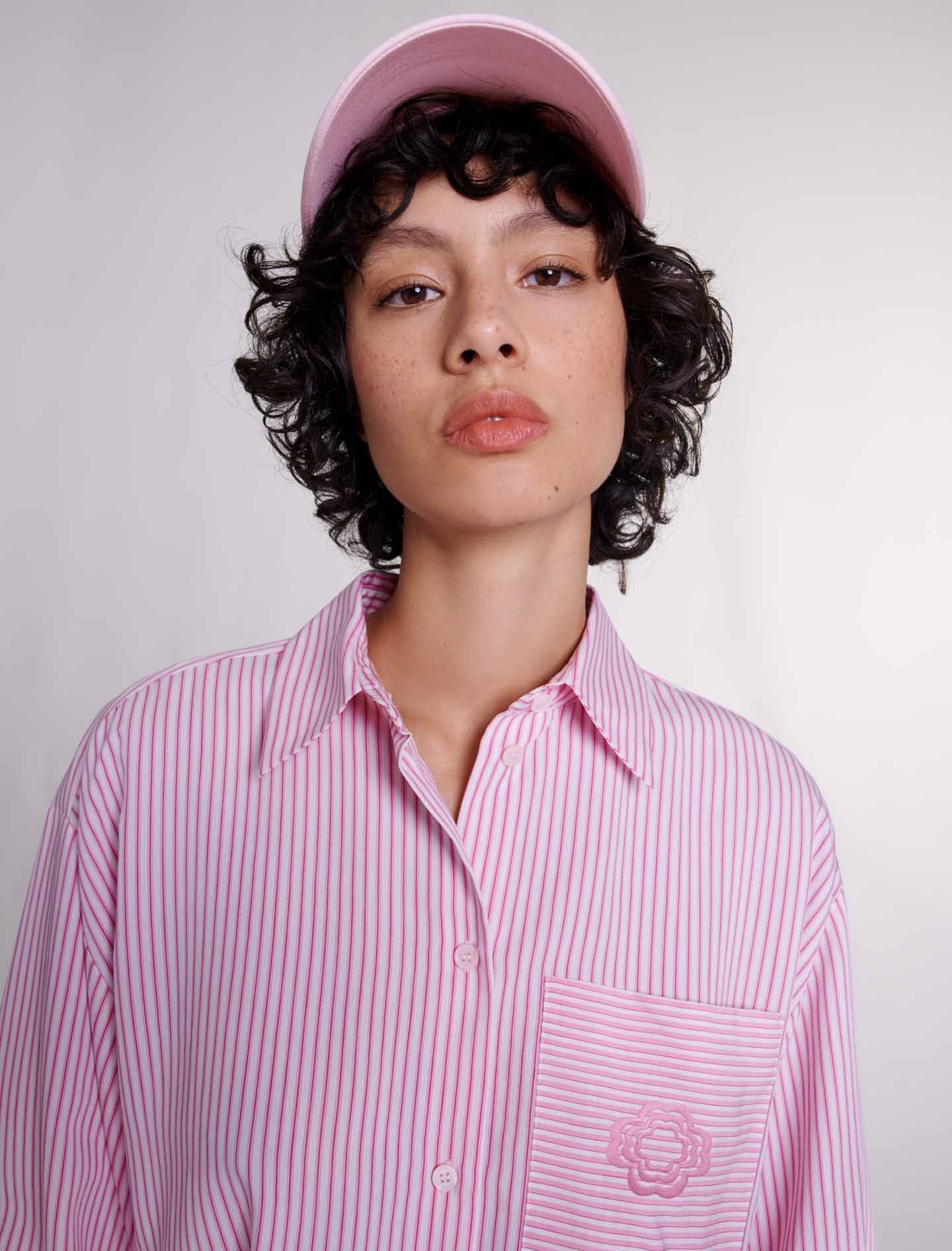 Striped shirt dress - 6