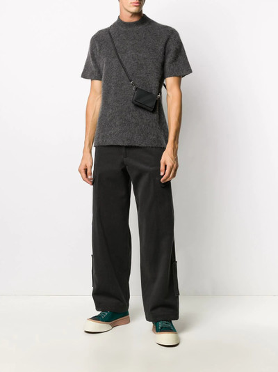 JACQUEMUS brushed knit t-shirt outlook