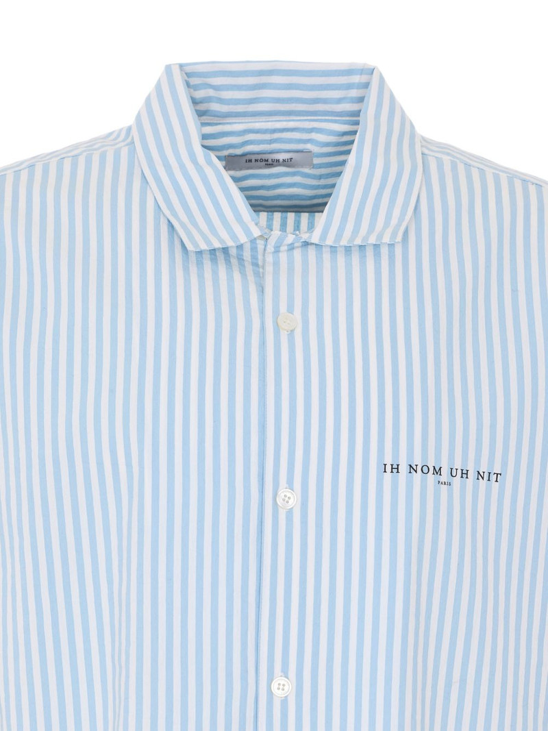 striped logo chest shirt 4