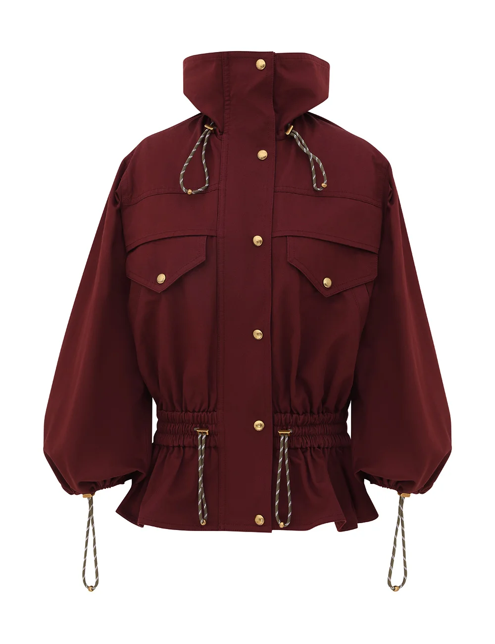 CLASH DRILL DRAWSTRING JACKET - 1