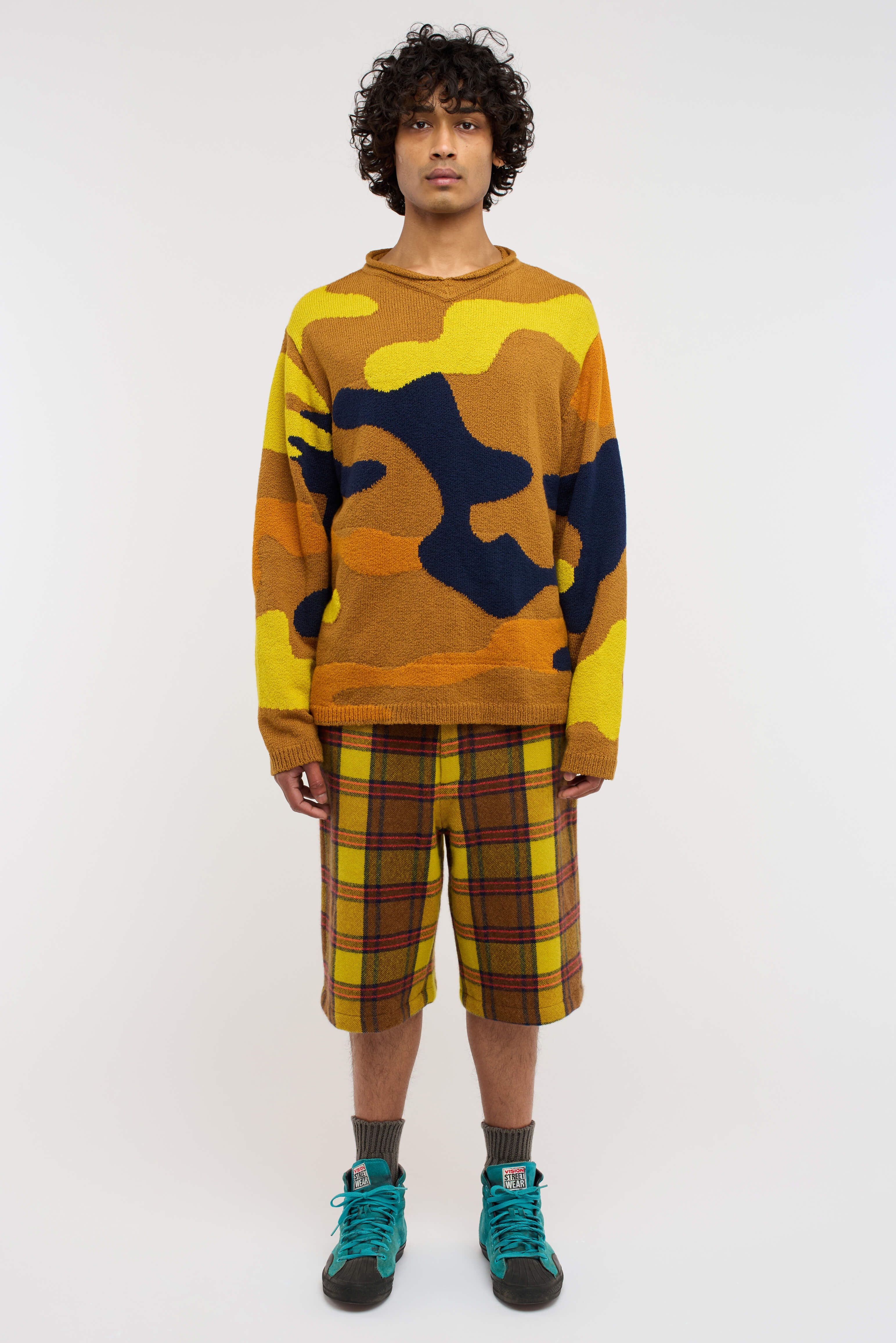 SUNSHINE PLAID SHORT - 3