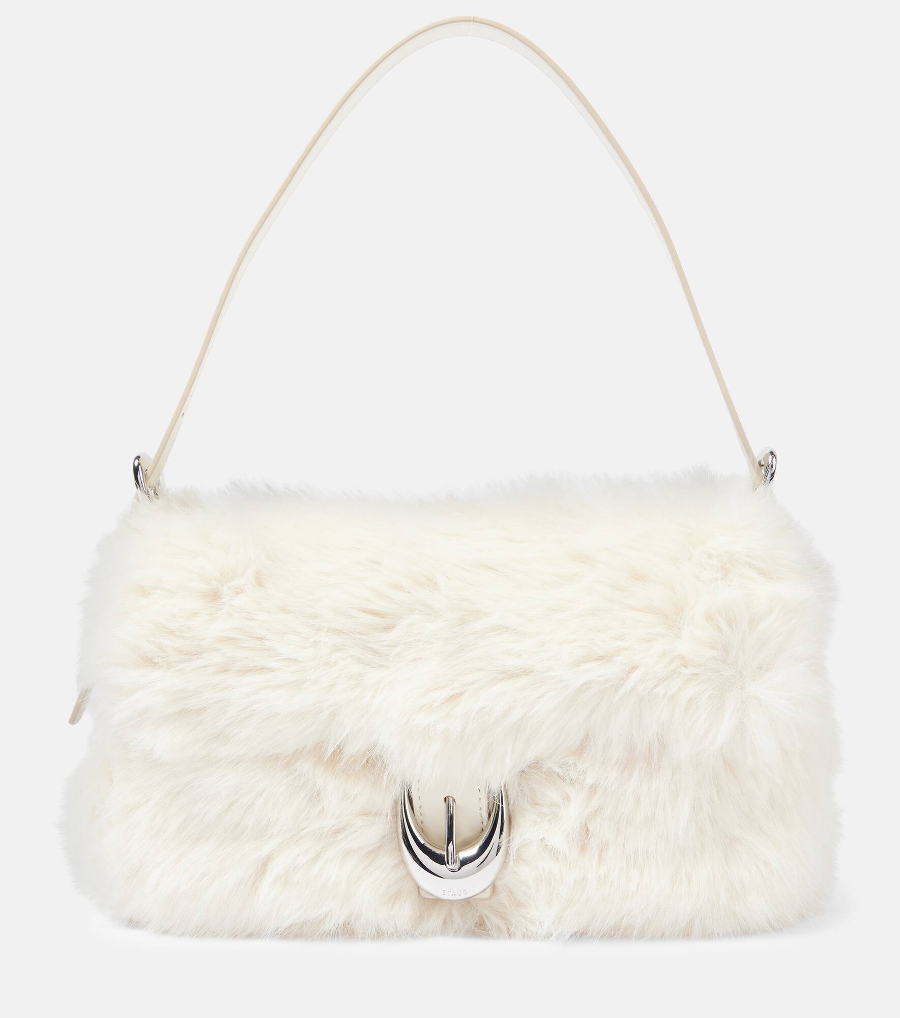 Harlow faux fur shoulder bag - 1