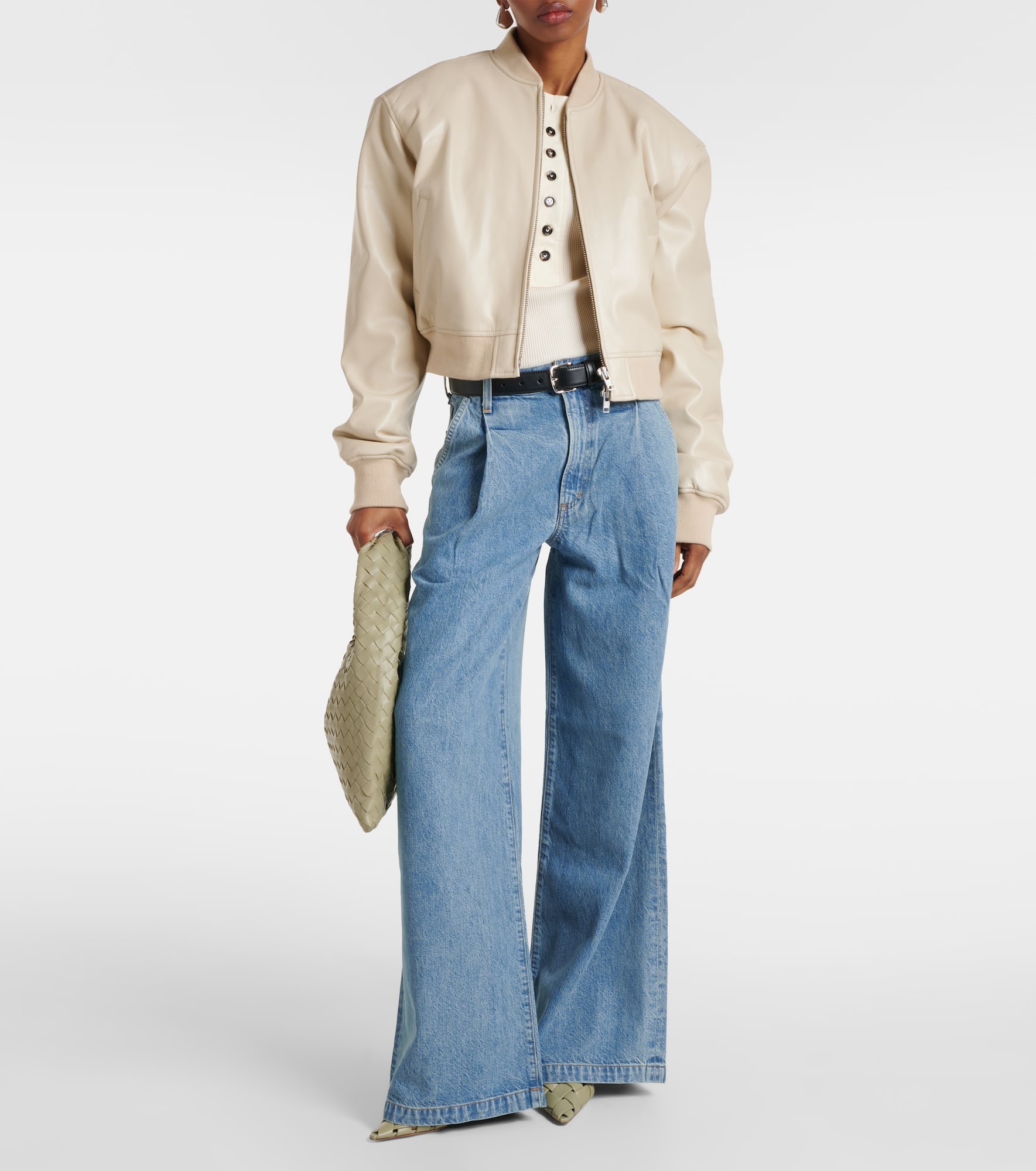 Ellis mid-rise wide-leg jeans - 2