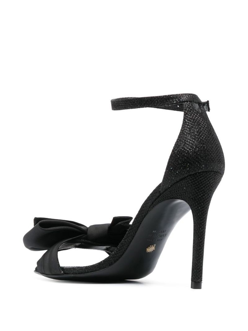 100mm bowl detail stiletto sandals - 3