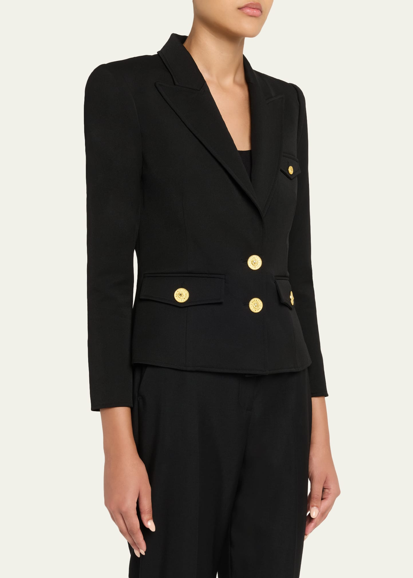Wylla Structured Single-Breasted Blazer - 4