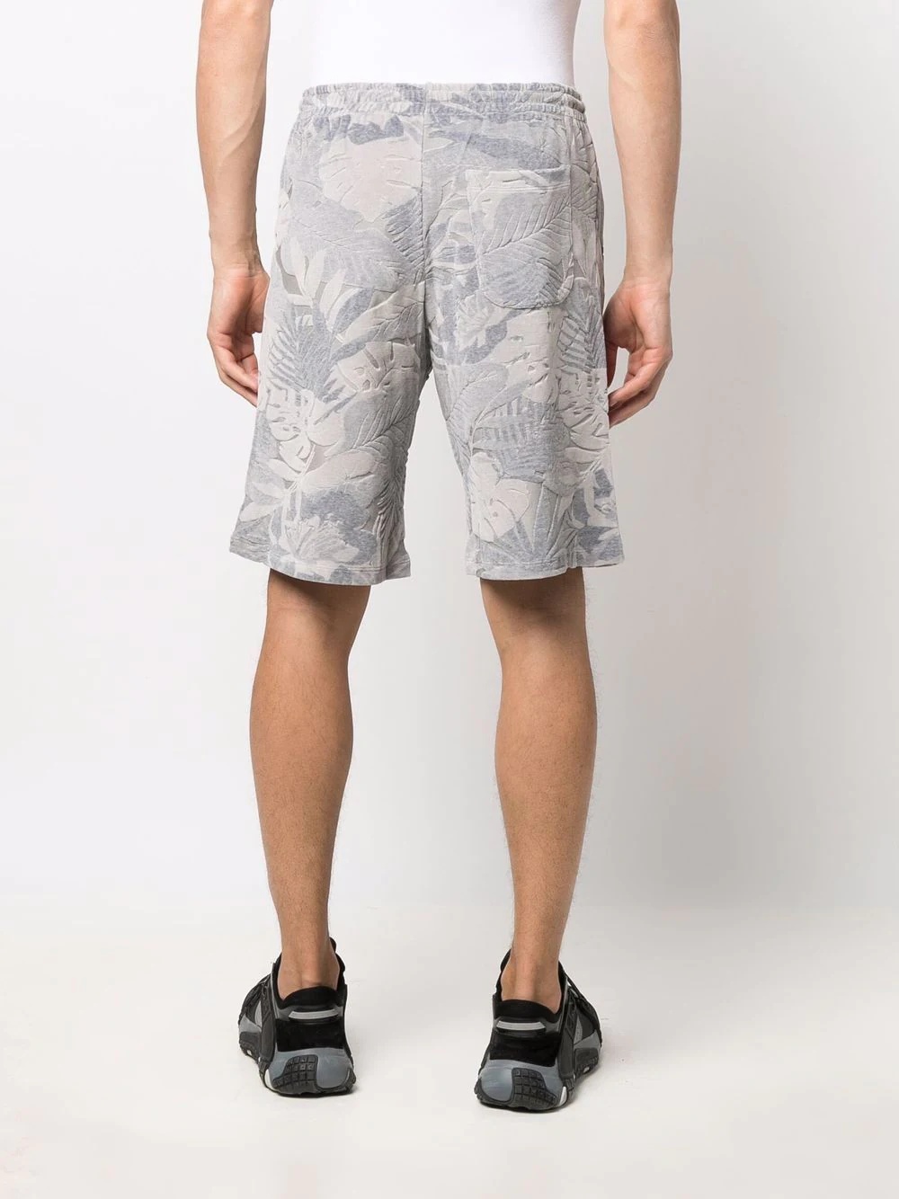 plush-logo bermuda shorts - 4