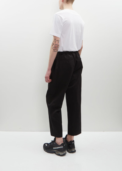 Comme des Garçons Homme Cotton Linen Twill Pant — Black outlook