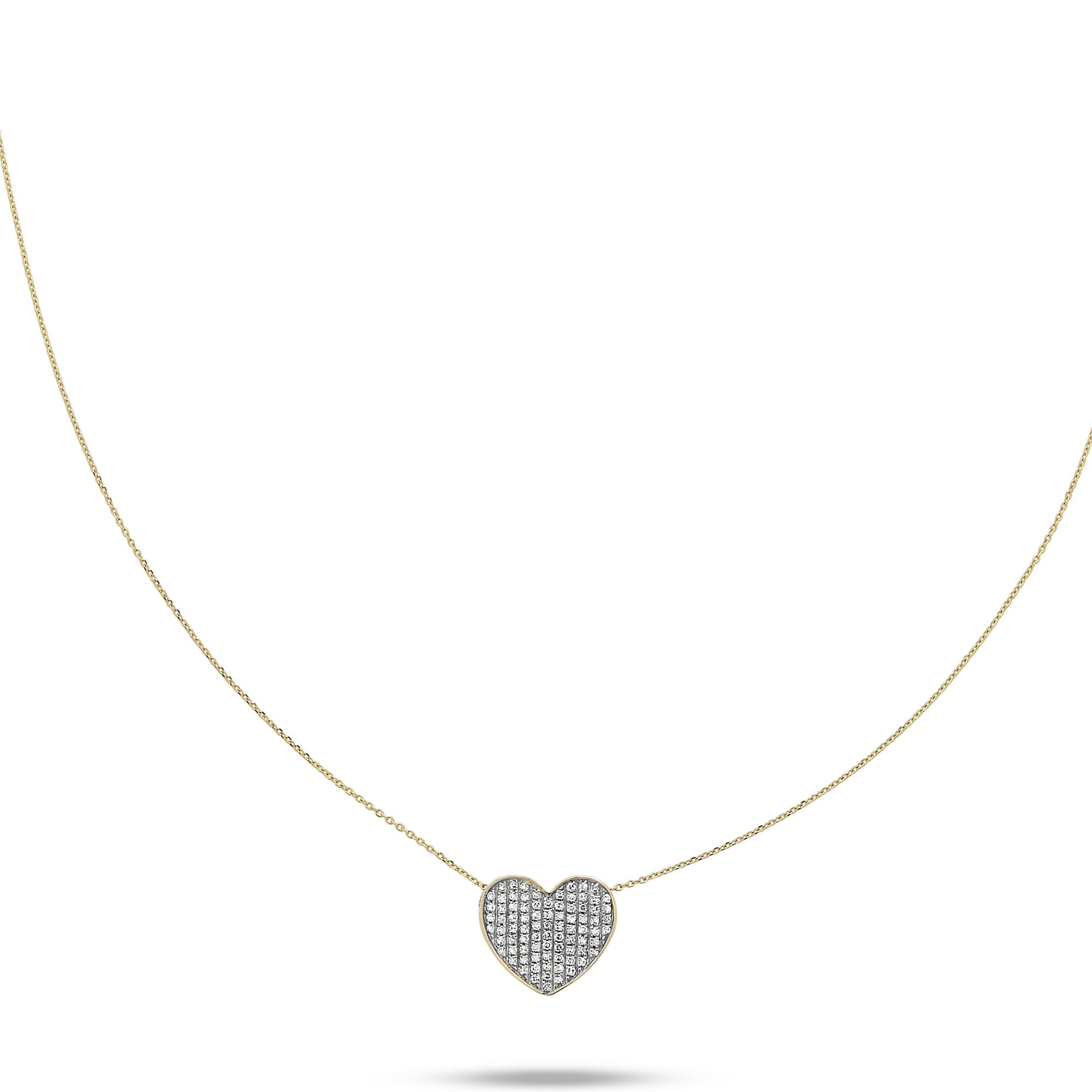 Sparkle Heart Diamond Necklace - 3