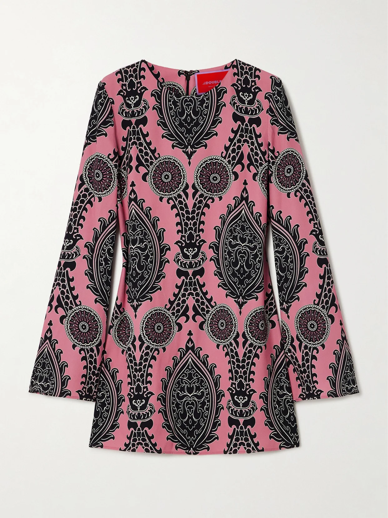 Icon Supremes Printed Crepe Mini Dress - 1