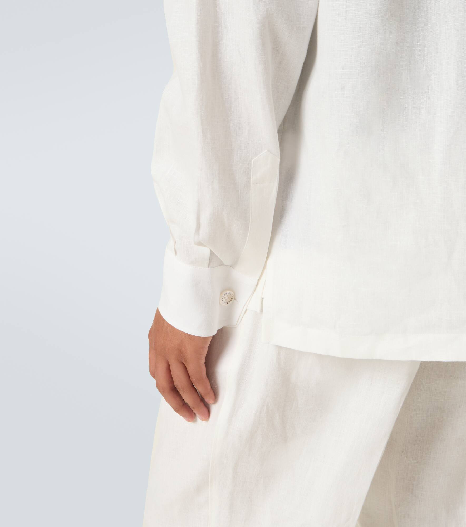 Linen canvas bowling shirt - 6