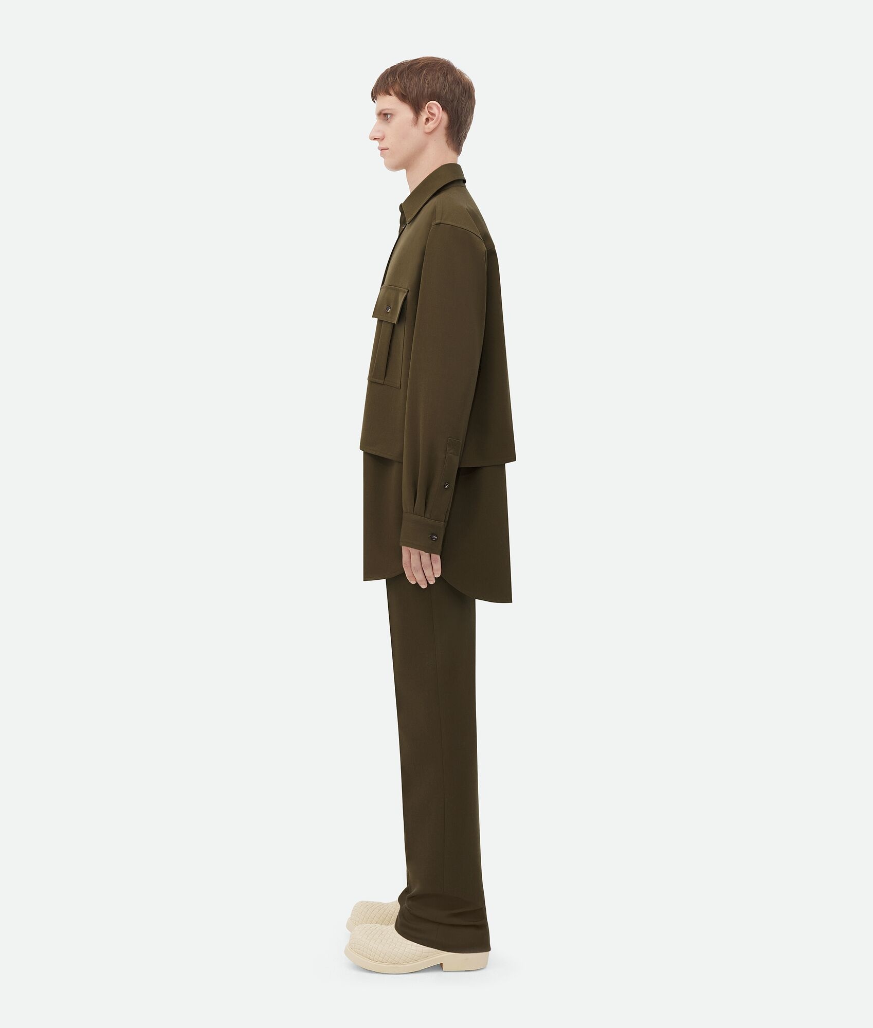 Grain De Poudre Double Layer Shirt - 2