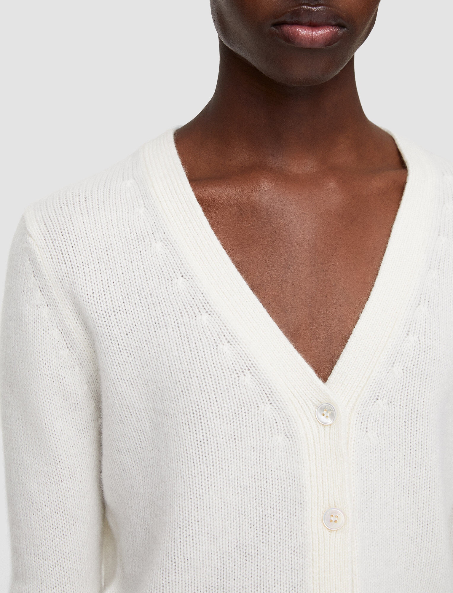 Open Cashmere Cardigan - 5