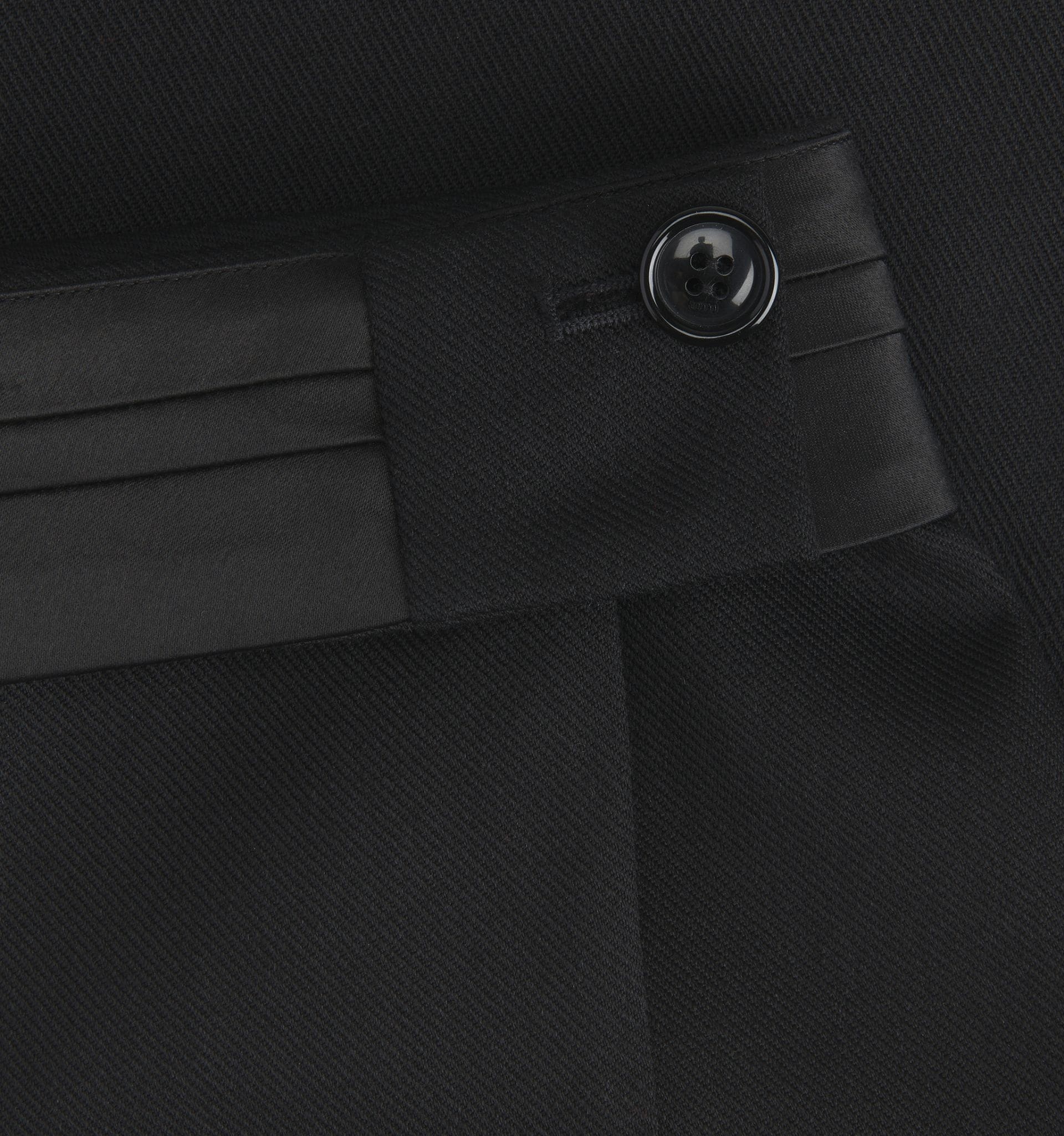 Mini Wrap Skirt With Contrasted Belt - 4