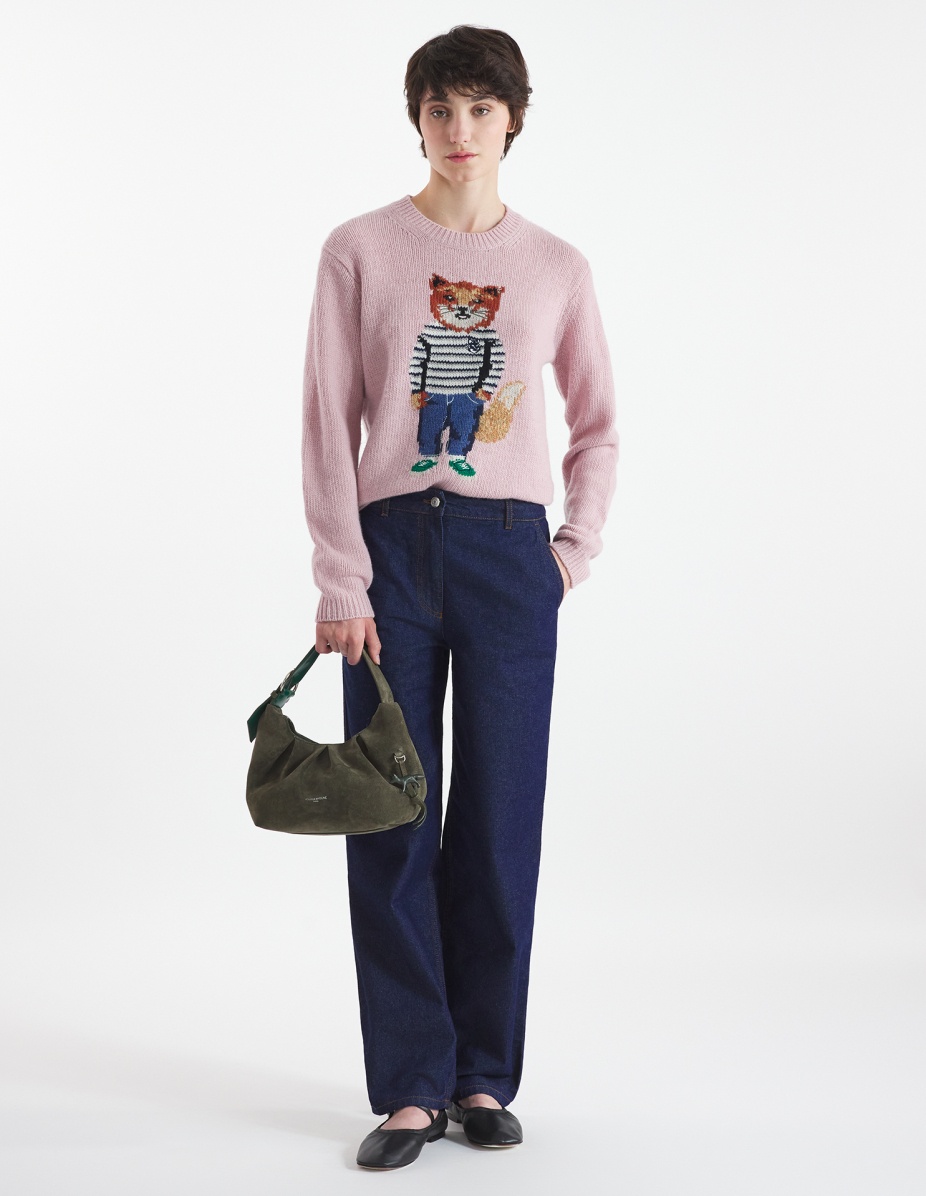 DRESSED FOX INTARSIA JUMPER - 2