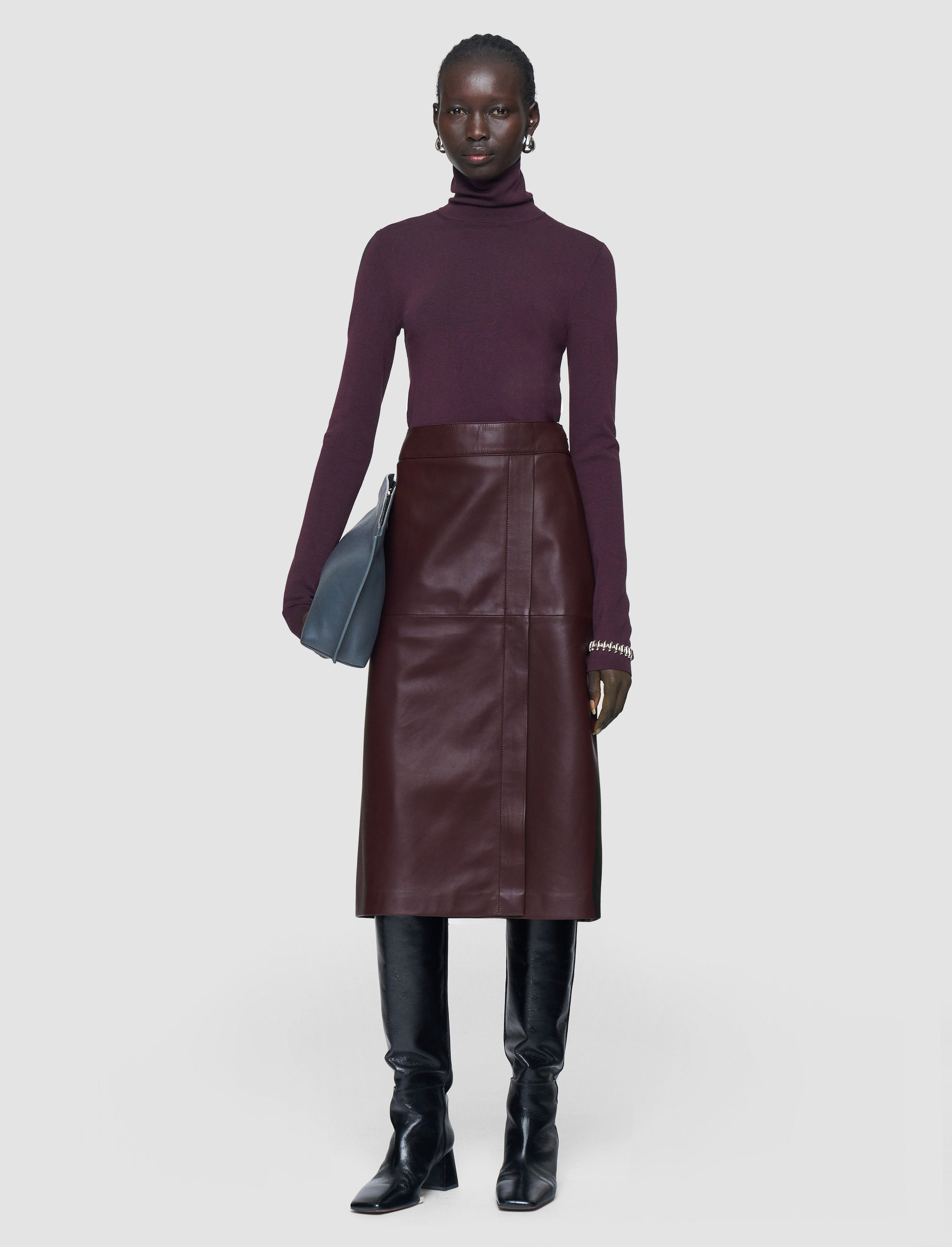 Sèvres Nappa Leather Skirt - 2