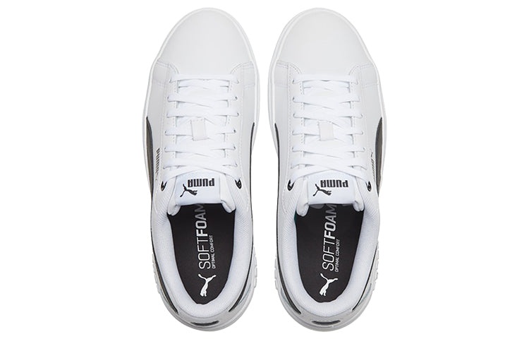 (WMNS) PUMA Smash Platform V2 L 'White Black' 373035-02 - 4