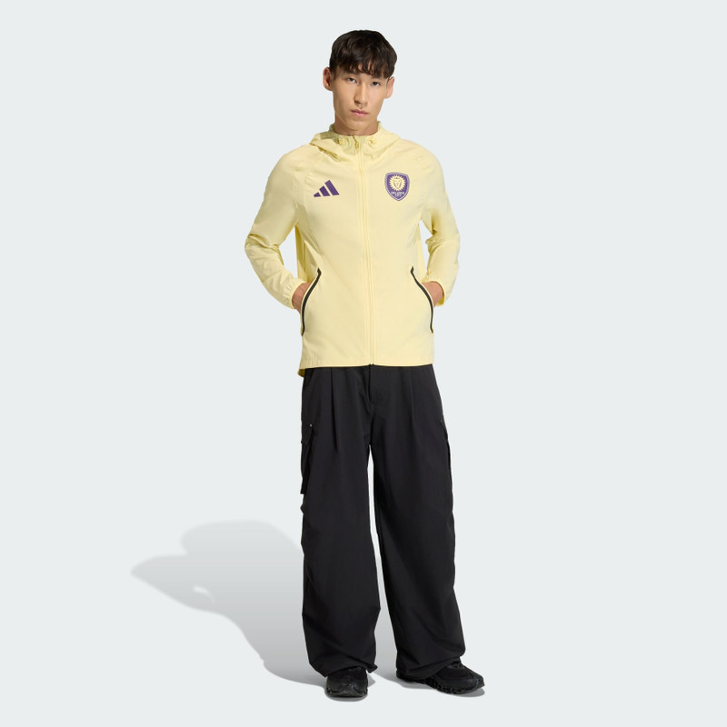 Orlando City SC Tiro Tech Full Zip Windbreaker Jacket 4